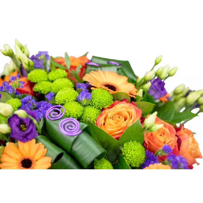 Kytice oranžových květů